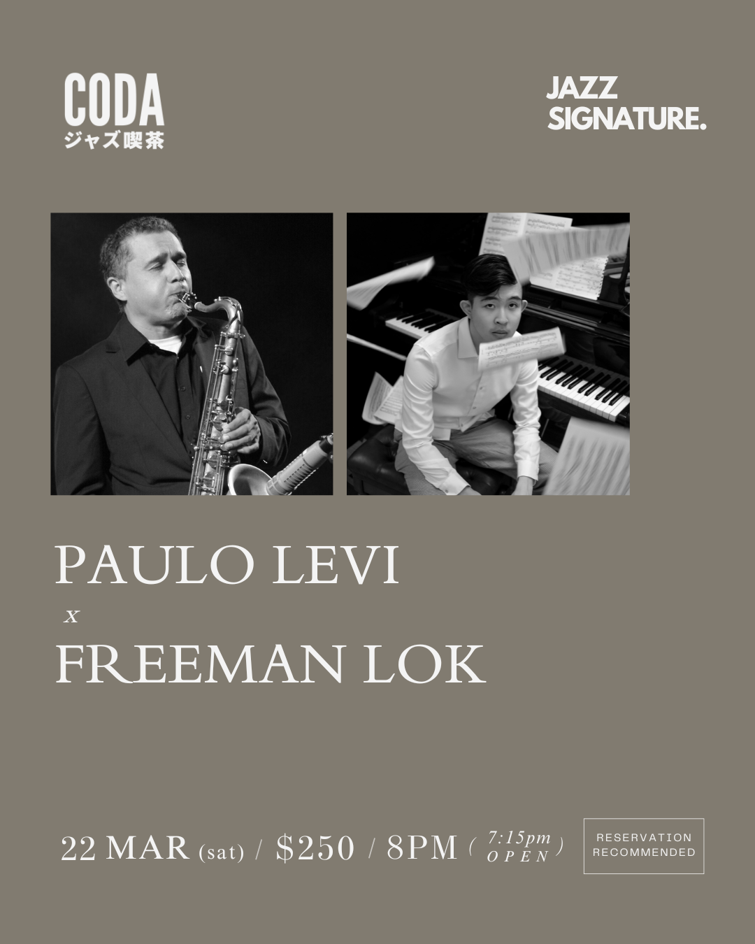 Paulo Levi x Freeman Lok